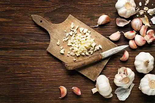 garlic chopped =